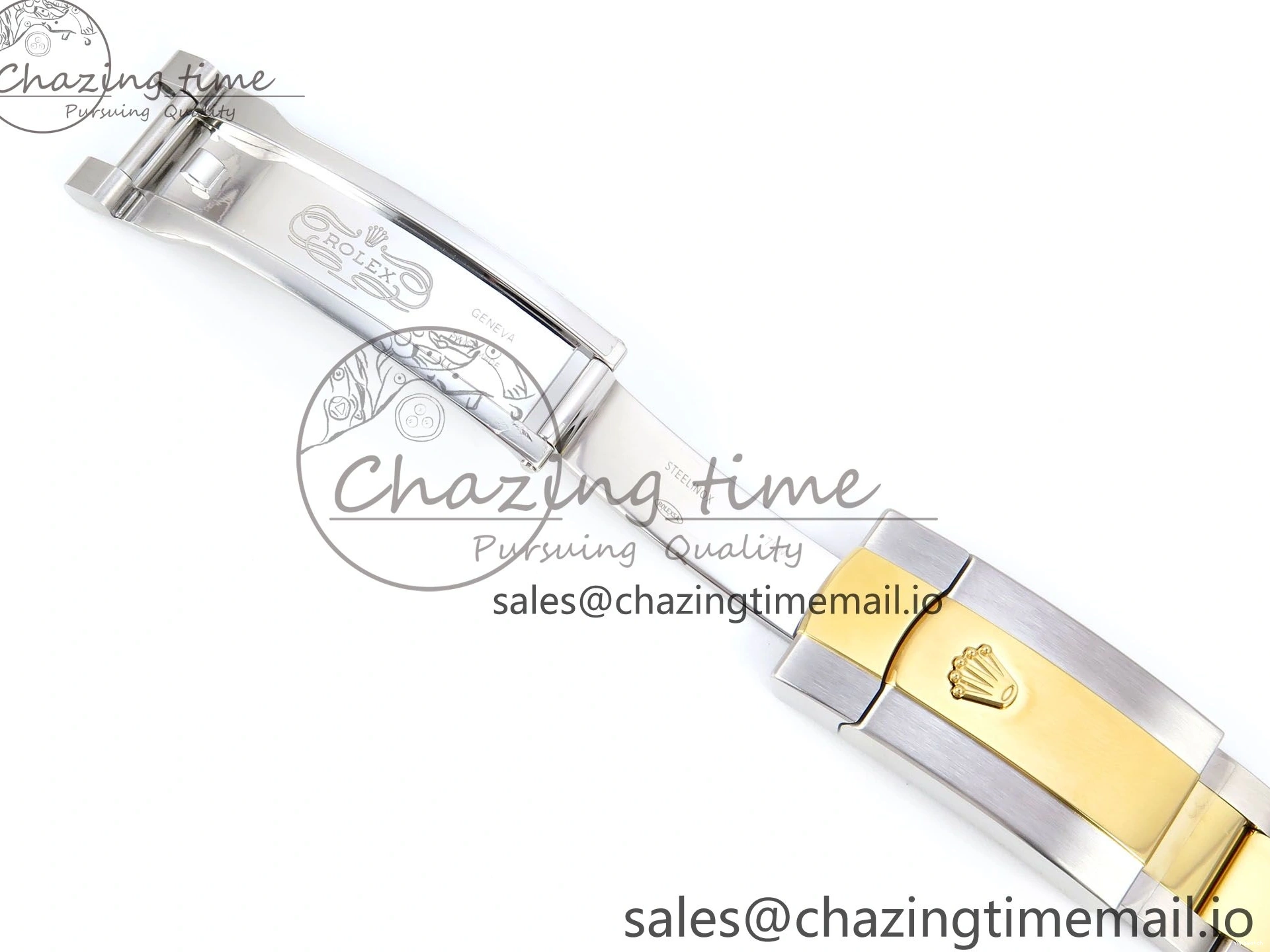 YG Textured Diamonds 126283RBR Dial YG Oyster EWEF SS Best Edition DateJust A3235 Bracelet on 36 0420